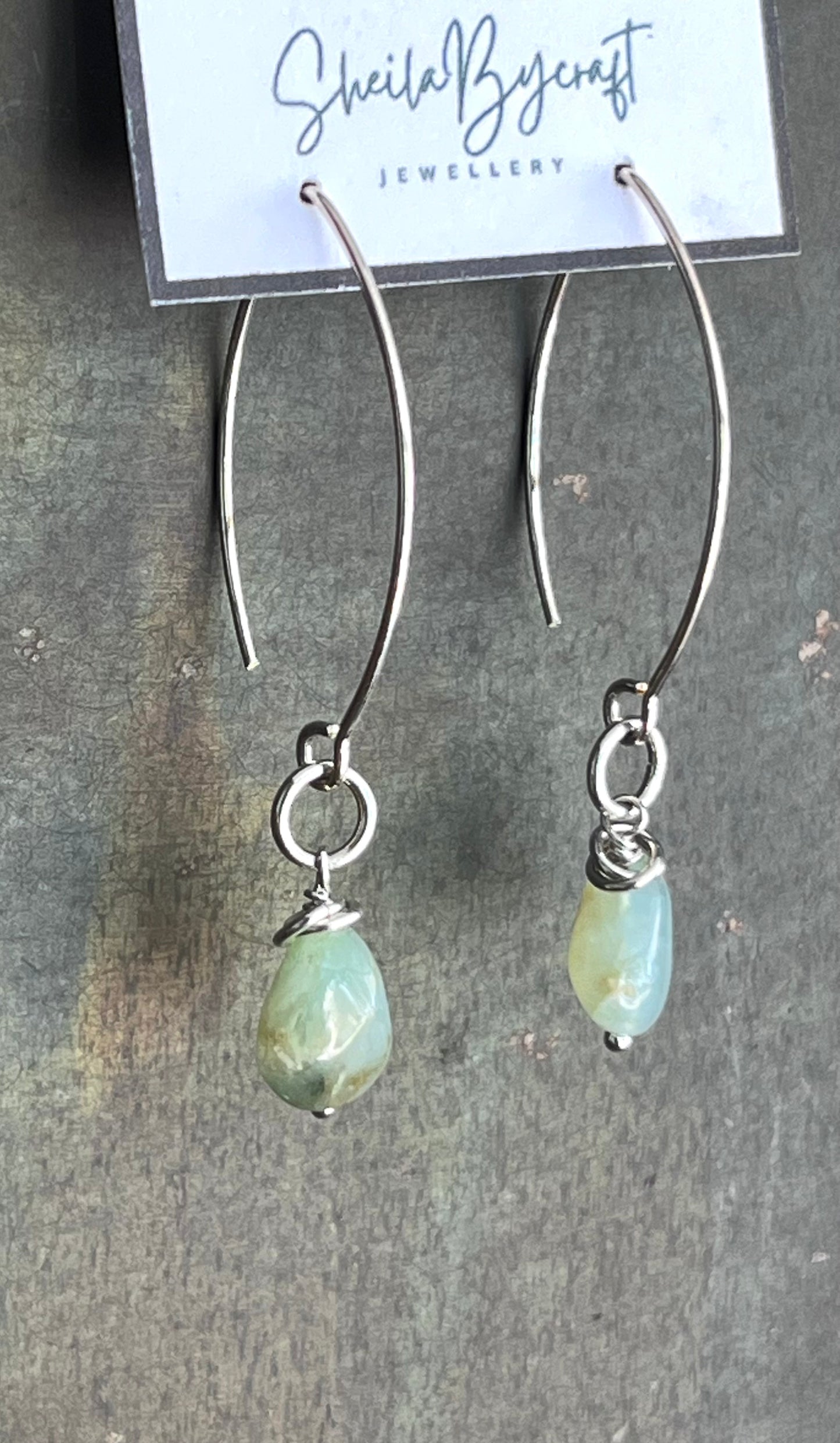 Peruvian Opal Earrings