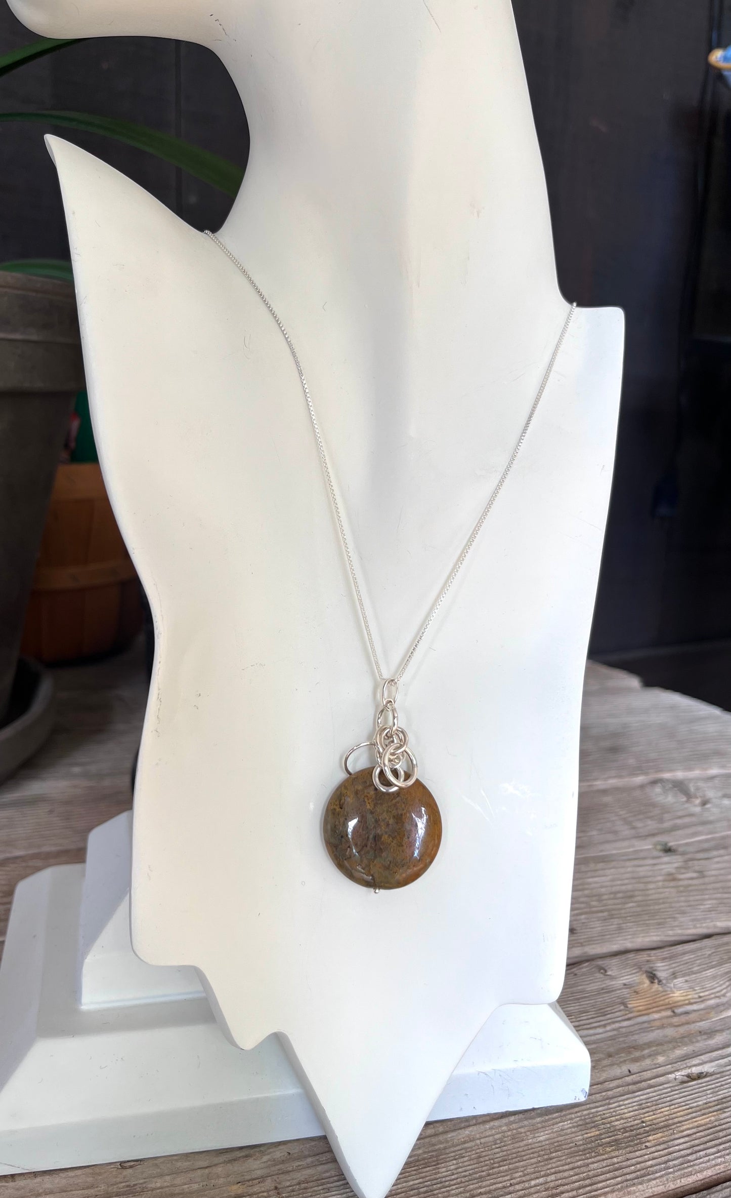 Jasper Gemstone Necklace