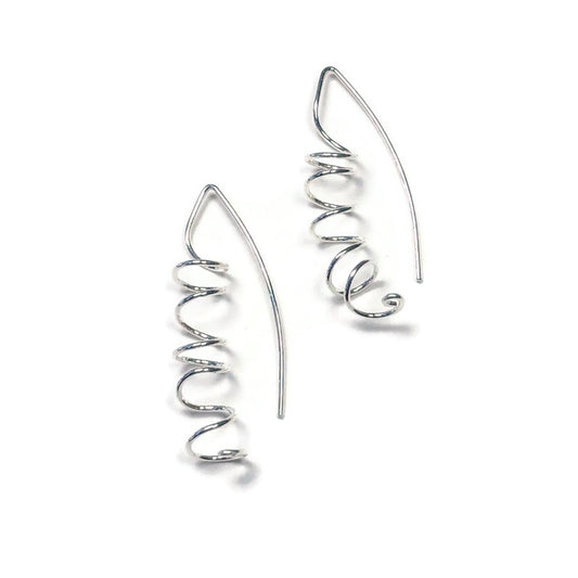 Spiral Earrings - small spiral