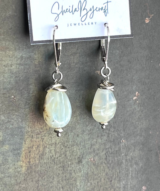 Peruvian Opal Earrings