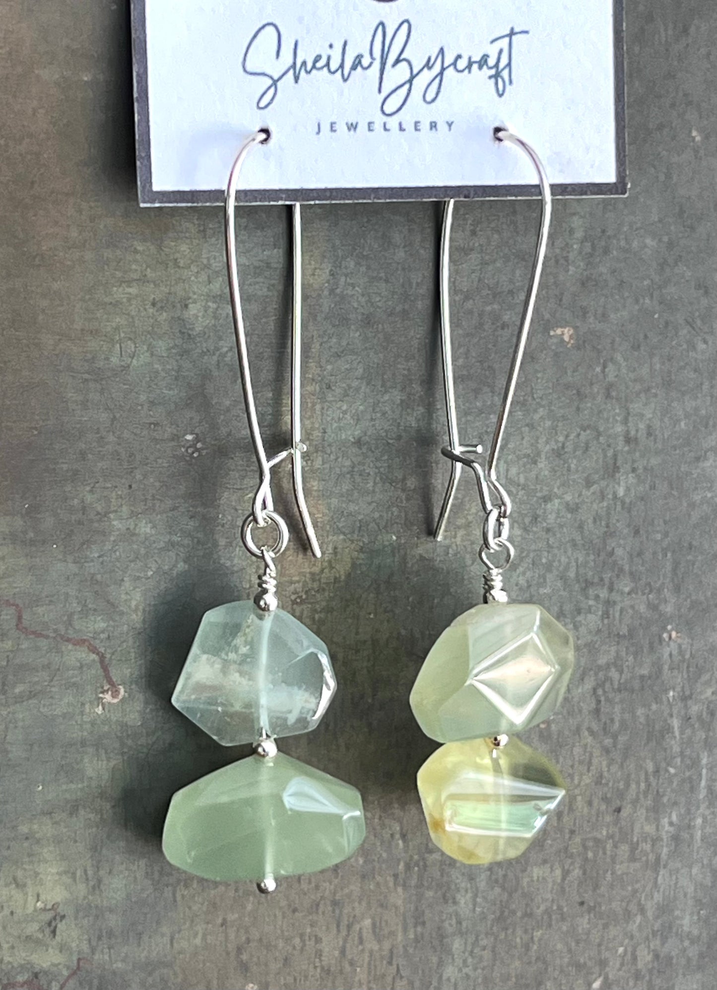 Aquamarine Long Earrings