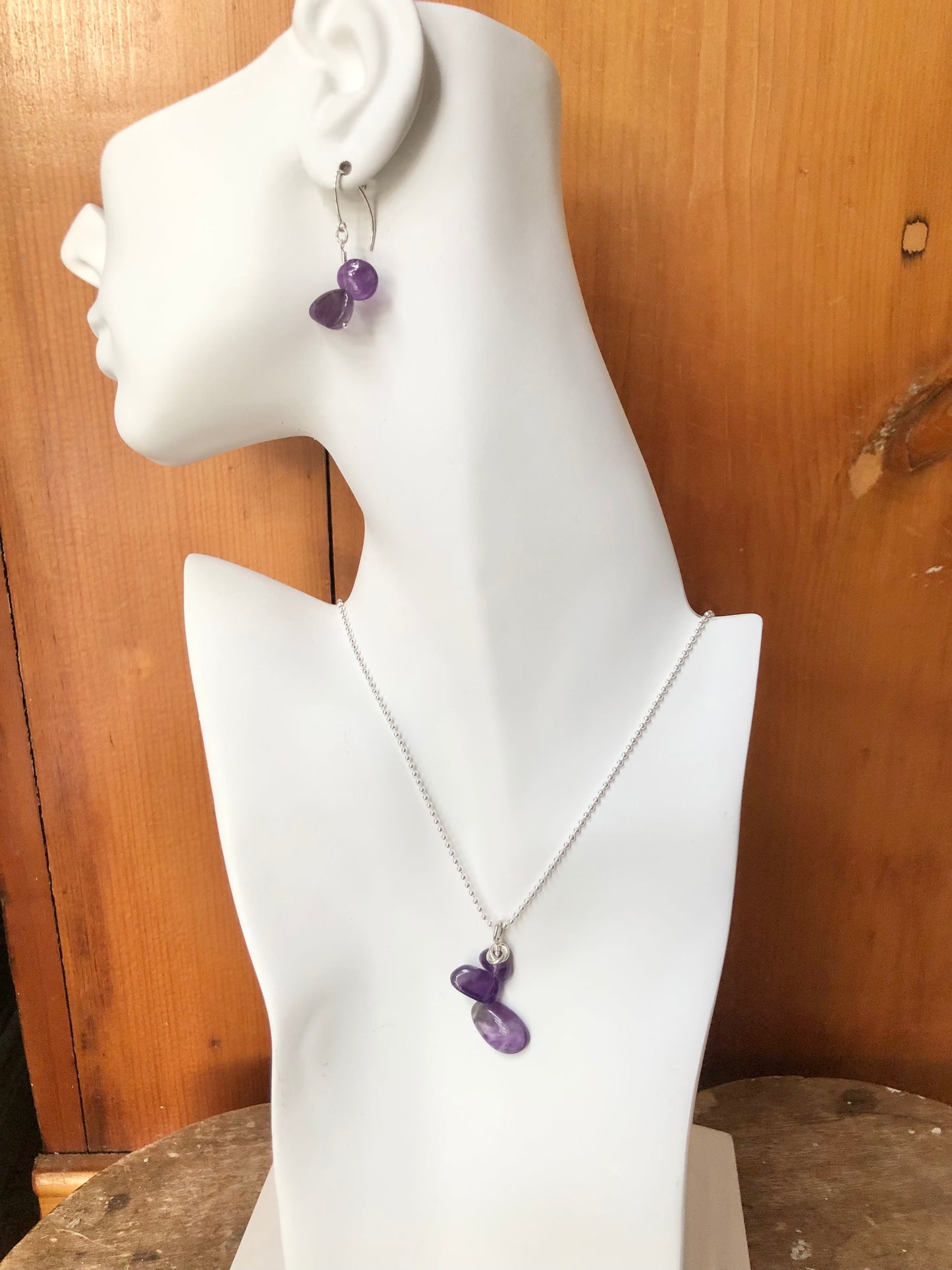 Amethyst Gemstone Necklace