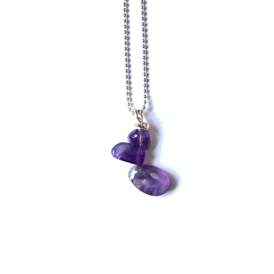 Amethyst Gemstone Necklace