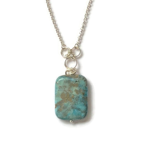 Blue Lagoon Quartz Gemstone Necklace