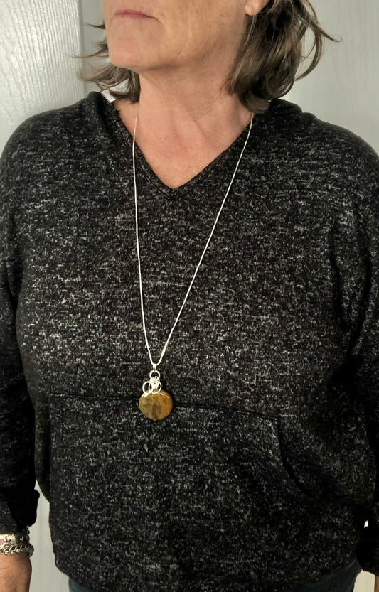 Jasper Gemstone Necklace