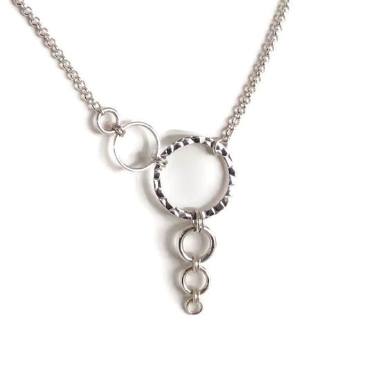 Sterling Silver Waterfall Necklace