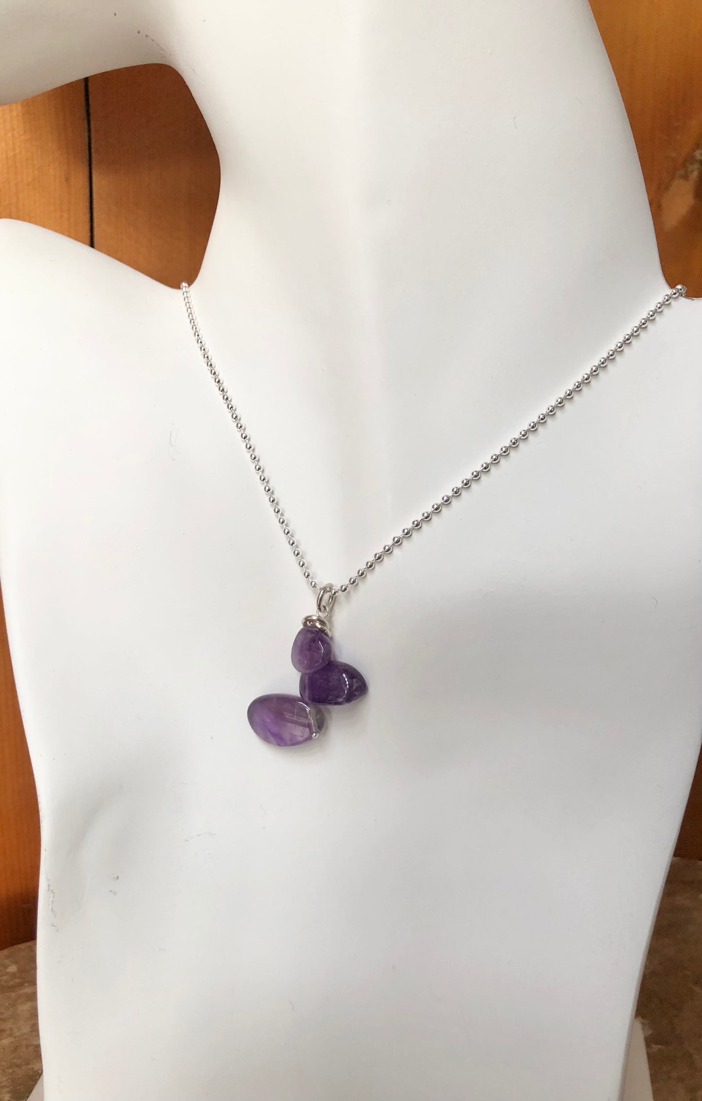 Amethyst Gemstone Necklace