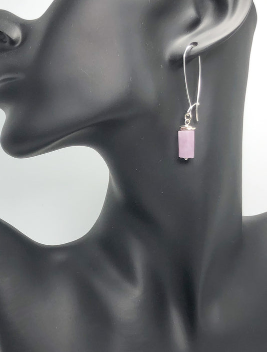 Kunzite Long Earrings